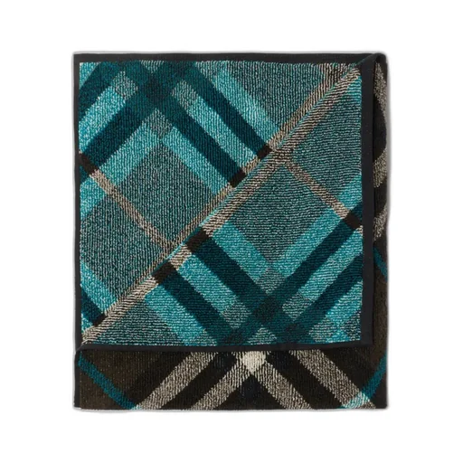 Nova Checked Finished-Edge Towel