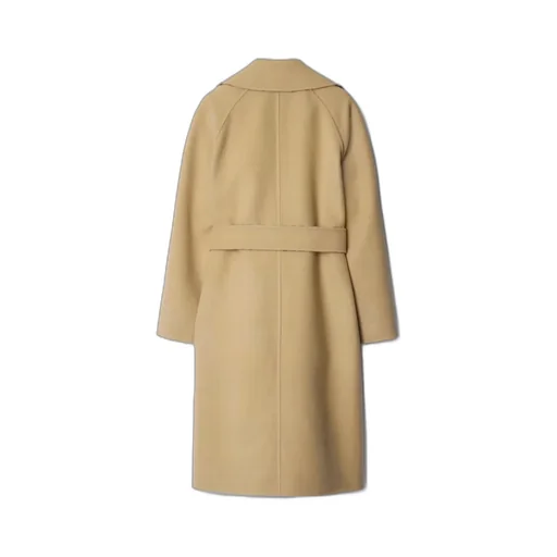 Long Sleeved Belted Trench Coat