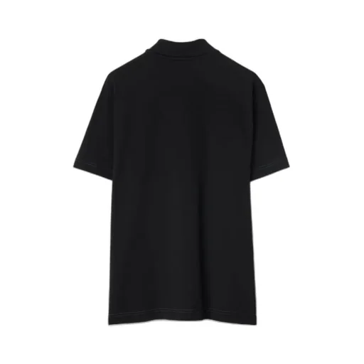 Logo Embroidered Short Sleeved Polo Shirt