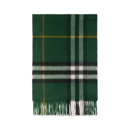 Checkered Fringed Scarf