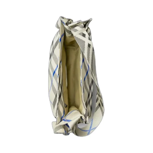 Medium Checked Trench Tote Bag