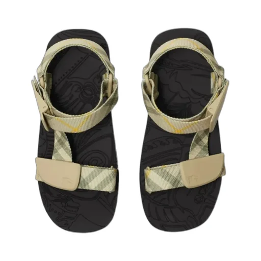 Trek Checked Open-Toe Sandals