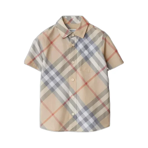 Checked Short Sleeved Shirt