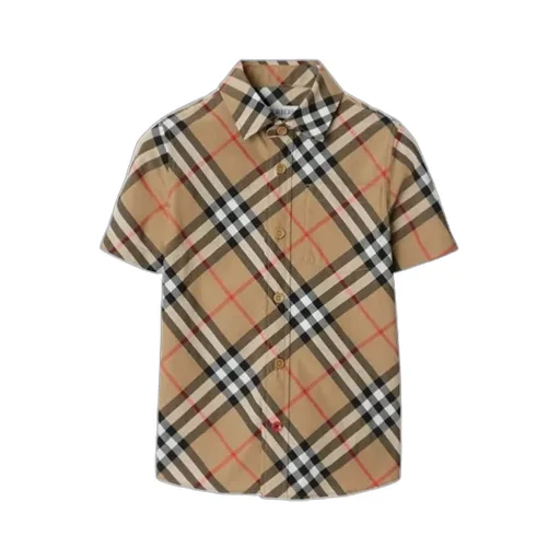 Vintage Check Short Sleeved Shirt