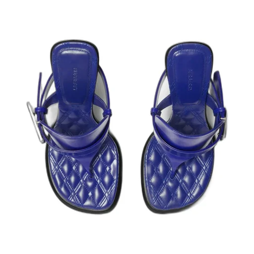 Bay Equestrian Knight Motif Sandals