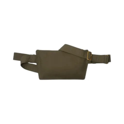 Logo Embroidered Trench Belt Bag