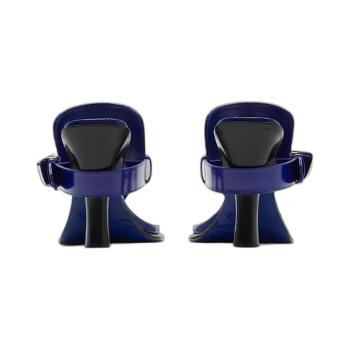 Bay Equestrian Knight Motif Sandals
