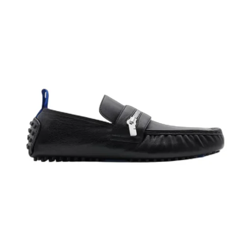 Zip-Detailed Slip-On Loafers