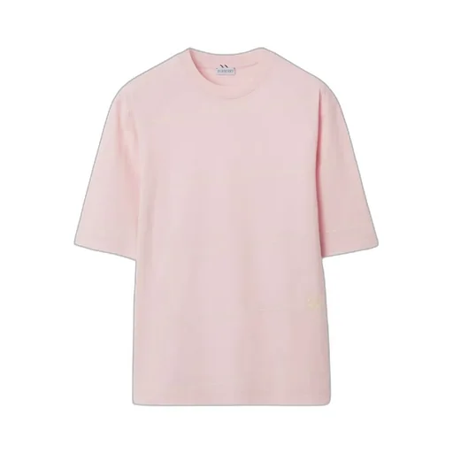 Equestrian Knight-Embroidered Striped T-Shirt