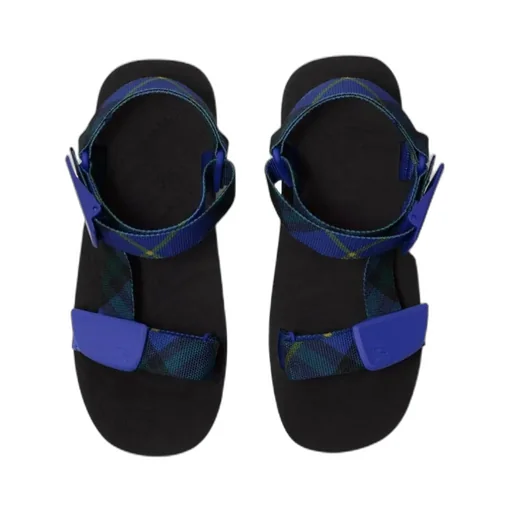 Trek Checked Open-Toe Sandals