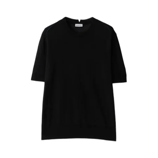 Round-Neck Wool T-Shirt
