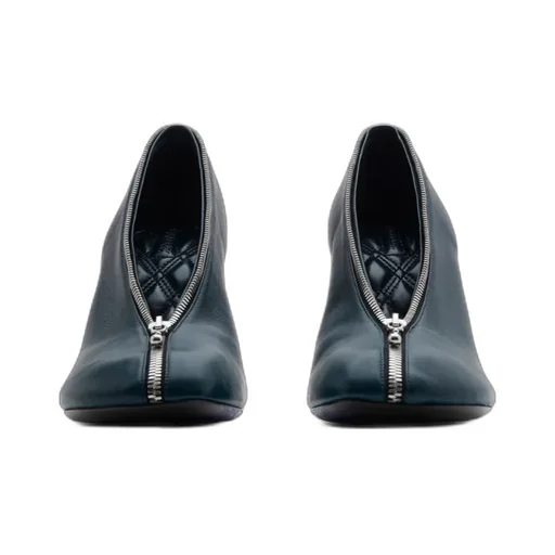 Baby Zip 100Mm Leather Pumps