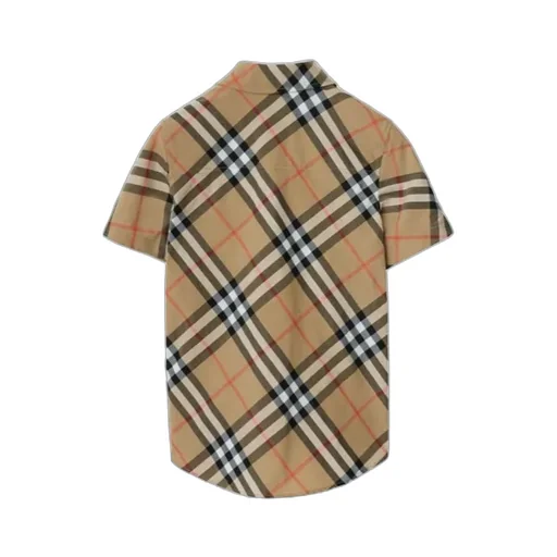 Vintage Check Short Sleeved Shirt