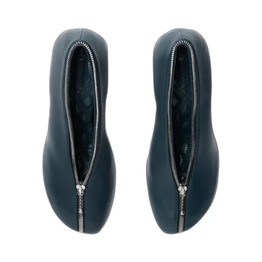 Baby Zip 100Mm Leather Pumps