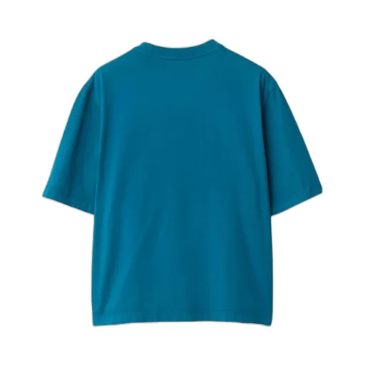 Oak Leaf Crest Embroidered Crewneck T-Shirt