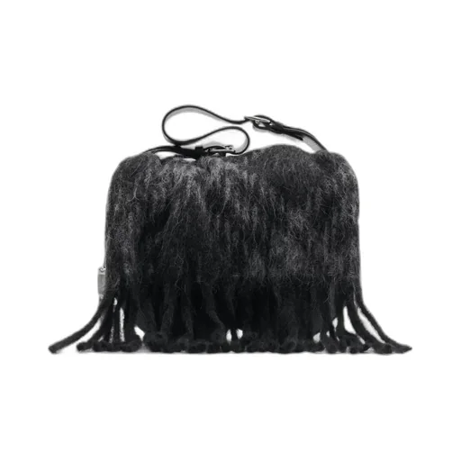 Medium Blanket Fringed Shoulder Bag