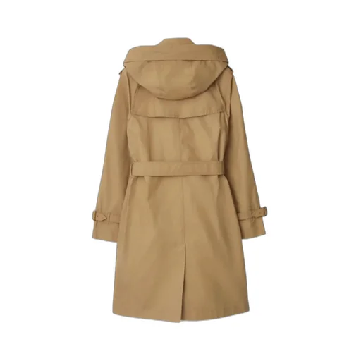 Double-Breasted Trench Windbreaker