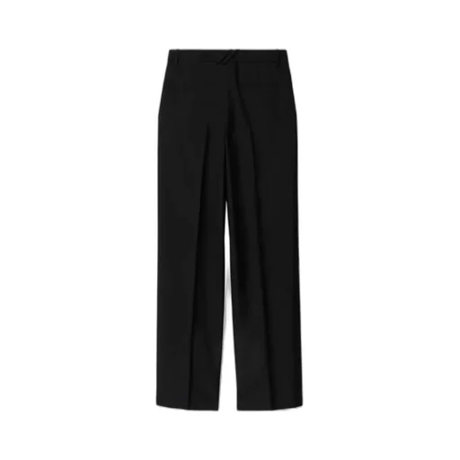 Straight-Leg Tailored Trousers