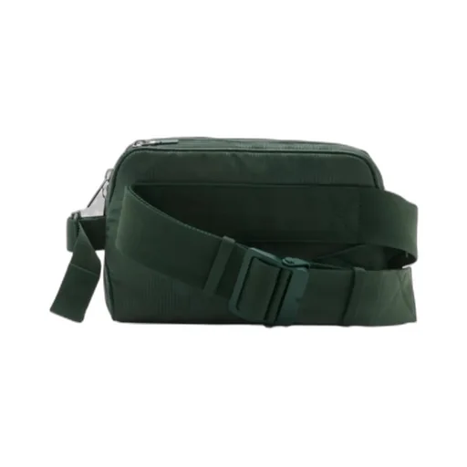 Check-Jacquard Zipped Belt Bag