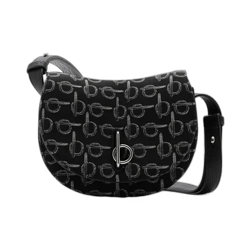 Rocking Horse Logo Jacquard Shoulder Bag