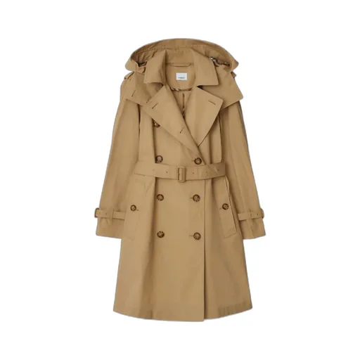 Double-Breasted Trench Windbreaker