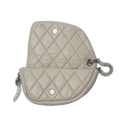 Shield Chain-Link Shoulder Bag