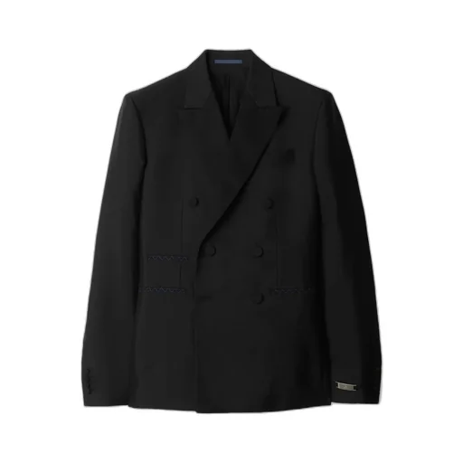 Double Breasted Peak Lapels Blazer