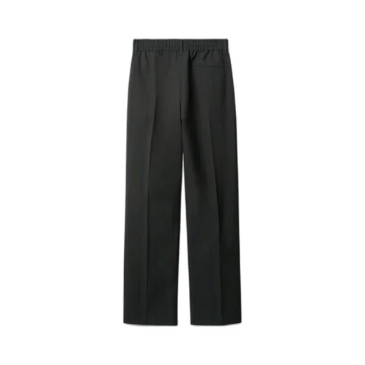 Striped Straight-Leg Trousers