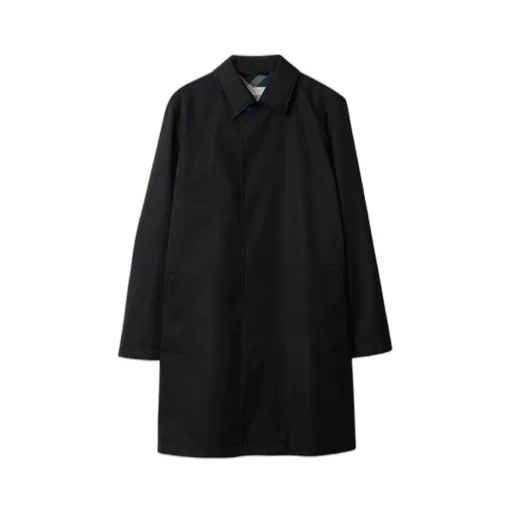 Long Sleeved Mid-Length Car Coat