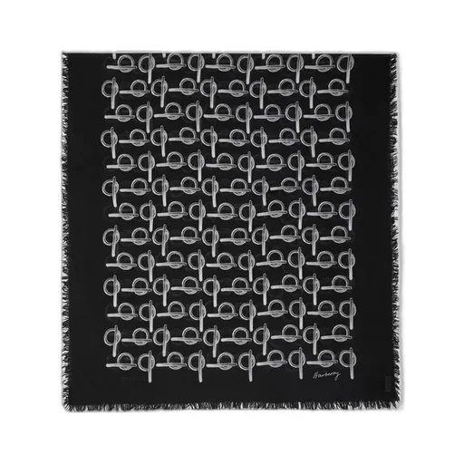Reversible B Wool Scarf
