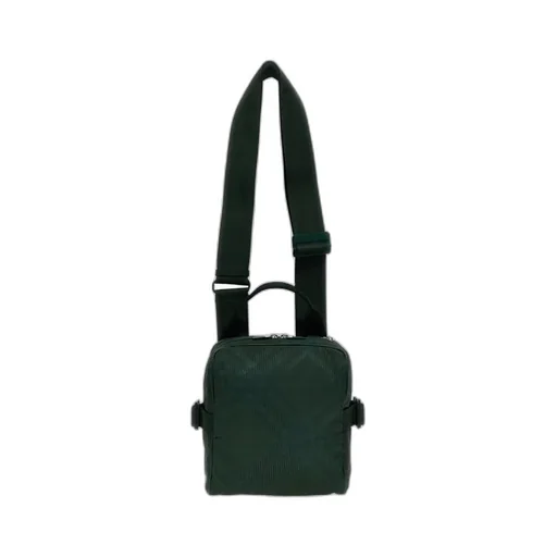 Checked Zipped Shoulder Bag