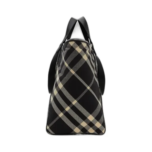 Festival Check-Pattern Top Handle Bag