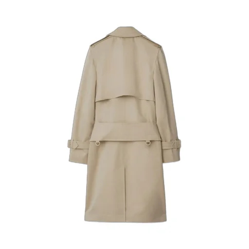 Mid-Length Belted Trench Coat