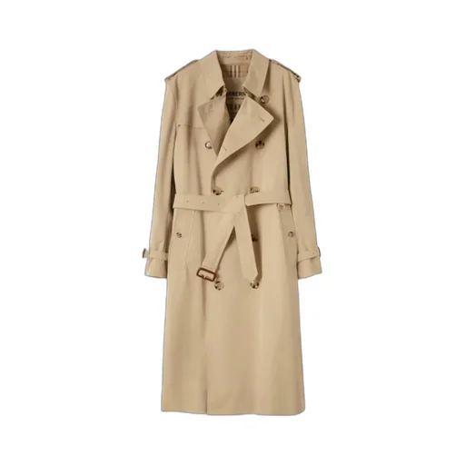 Double Breasted Belted Coat