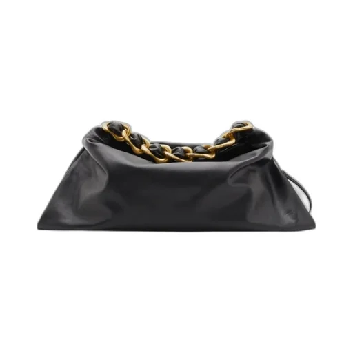 Medium Swan Chain-Linked Shoulder Bag
