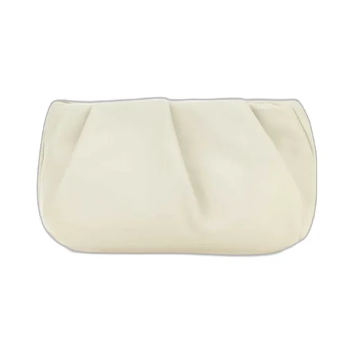 3D Rose Ruched Clutch Bag