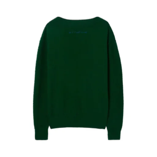 Argyle-Knit Wool Jumper