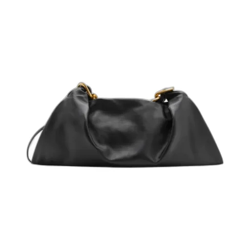 Medium Swan Chain-Linked Shoulder Bag
