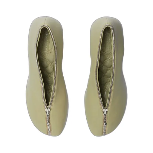 Baby Zip 100Mm Leather Pumps