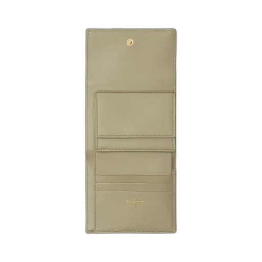 Checked Trifold Wallet