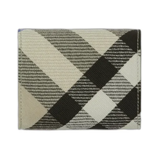 Checked Trifold Wallet