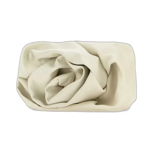 3D Rose Ruched Clutch Bag