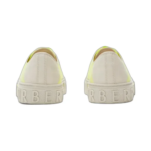 Checked Canvas Sneakers