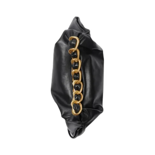 Medium Swan Chain-Linked Shoulder Bag