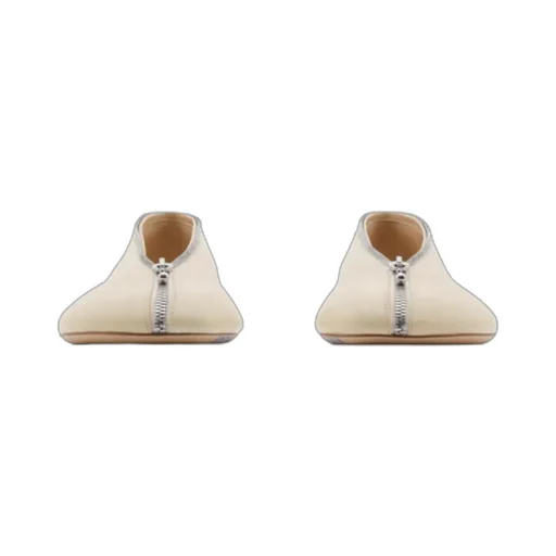 Sadler Zip Round-Toe Ballerina Shoes