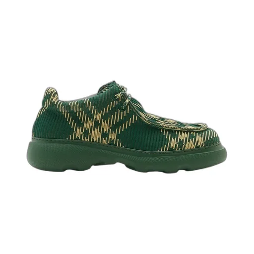 Ekd Check-Printed Lace-Up Derby Shoes