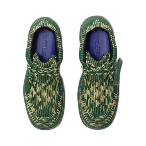 Ekd Check-Printed Lace-Up Derby Shoes