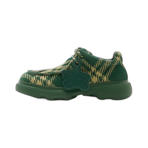 Ekd Check-Printed Lace-Up Derby Shoes
