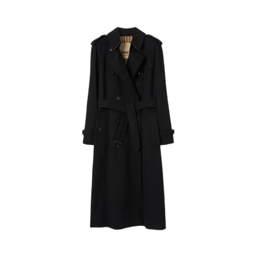 Double Breasted Belted Trench Coat