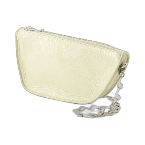 Asymmetric Chain-Linked Crossbody Bag